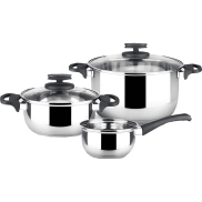 Batería de cocina Magefesa Style: 5 piezas en acero inox