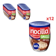 Nocilla Duo Crema Cacao Familiar 12x360g (4,32Kg)