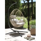 Silla BORK natural colgante.