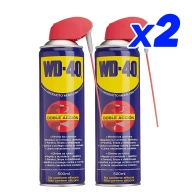 Pack Doble Acción 2 Spray WD-40 Lubricante Multiusos 500ml