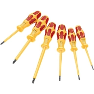 Destornilladores Aislados Wera, 6 Piezas Rojo-Amarillo