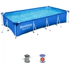 Bestway Piscina Tubular de 400x211x81 cm