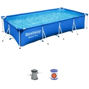 Bestway Piscina Tubular de 400x211x81 cm