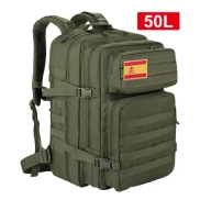 Mochila táctica 50L para camping, gym y viajes militares