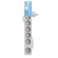 Regleta Philips de 6 Enchufes con Cable de 1.5 Metros