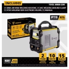 Máquina de soldadura DEKO DC MMA 220V, 200 Amp IGBT
