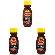 Salsa barbacoa Cero Prima sin azúcares añadidos 265 g (3 uds)