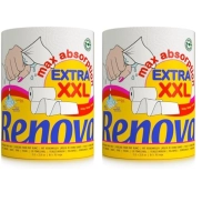 Maxiabsorption Rollos de Cocina XXL - 1 Rollo Blanco