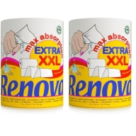 Maxiabsorption Rollos de Cocina XXL - 1 Rollo Blanco