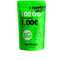 100GB y llamadas por 1€ en tarifa PEPINO 5G Orange