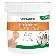 Almohadillas Naturales de Limpieza de Ojos para Perros - 100 Unid.