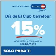 Club Carrefour: Día Especial el 24 de abril