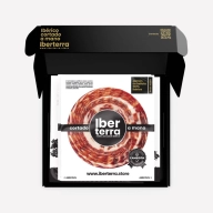 Jamón ibérico de bellota loncheado a cuchillo 7 kg Iberterra