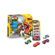 Pista TREX Looping Doble con 5 coches incluidos
