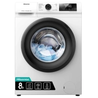 Lavadora de Carga Frontal Hisense 8 kg, 1400 rpm, Envío Gratis