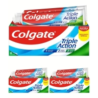 Pasta de Dientes Colgate Triple Acción, Pack 6 Tubos 75ml