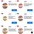 Pizzas Campofrío: 1€ cada una con 3x2 y 50% en cupón