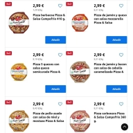 Pizzas Campofrío: 1€ cada una con 3x2 y 50% en cupón