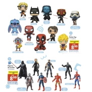 Figuras de Acción de Mario y Marvel - Funko Pop (LIDL)