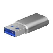 Adaptador USB-C 3.2 Gen2 AISENS H-A M Gris 2.0 3A