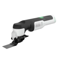 Herramienta oscilante 12V Black & Decker REVIVA, cargador incluido