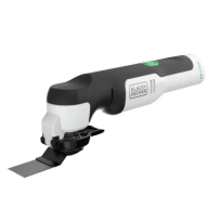 Herramienta oscilante 12V Black & Decker REVIVA, cargador incluido
