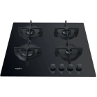 Encimera de gas Whirlpool GOB 616NB Negro Integrado 59 cm