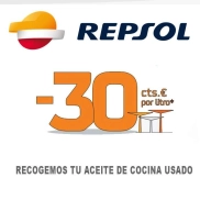 Recicla aceite usado y gana 30 cts en saldo Waylet