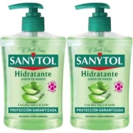 Aloe Vera y Té Verde - 2x Sanytol Jabón de Manos 500ml