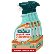 Limpiador Desinfectante Sanytol 3L Antigrasa y Sin Lejía