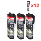 Pack Familiar: 12 Fischer Adhesivo Montaje Extrafuerte 290 ml