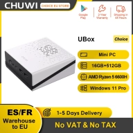 Mini PC CHUWI UBox Ryzen 5 6600H 16GB SSD 512GB Windows 11