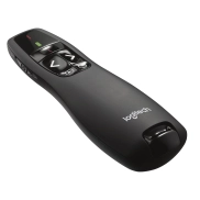 Presentador Inalámbrico Logitech R400 con Puntero Láser Rojo