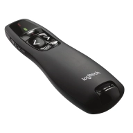 Presentador Inalámbrico Logitech R400 con Puntero Láser Rojo