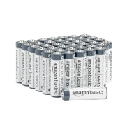 Paquete de 40 pilas AA alcalinas industriales - Amazon Basics