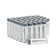 Paquete de 40 pilas AA alcalinas industriales - Amazon Basics