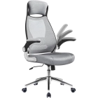 Silla de Oficina Giratoria con Soporte Lumbar y Apoyabrazos