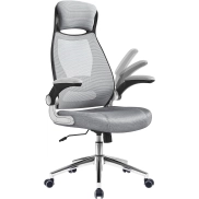 Silla de Oficina Giratoria con Soporte Lumbar y Apoyabrazos