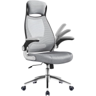 Silla de Oficina Giratoria con Soporte Lumbar y Apoyabrazos