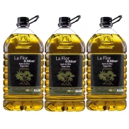 Aceite Virgen Extra 5L Flor de Málaga - 3 Garrafas Envío España