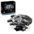 Halcón Milenario LEGO Star Wars 75375 con Base y Placa