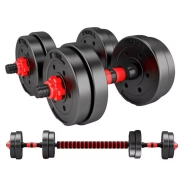Mancuernas ajustables multifunción 2 en 1, 10kg a 30kg