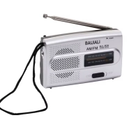 Receptor de Bolsillo FM AM a Pilas