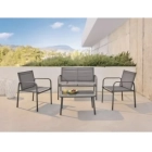 Jardín Antalya: Mesa, 2 Sillas y Banco