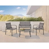 Jardín Antalya: Mesa, 2 Sillas y Banco