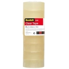 Cinta Adhesiva Transparente Scotch - 8 rollos de 19mm x 33m