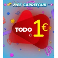 Supermercado Carrefour: Todo a 1€