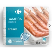 Gambón grande crudo Carrefour, 2 kg