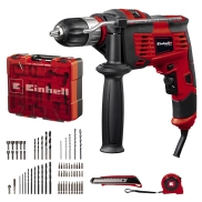 Kit Einhell TC-ID 1000 E Taladro Percutor + 64 Accesorios