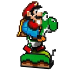 Mario y Yoshi en LEGO Super Mario World - 71438 (40 cm)